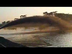 YSCSD350 твердая мощность 360 cbm/h гидравлический резчик всасывающий драгер в работе--Yongsheng Dredger